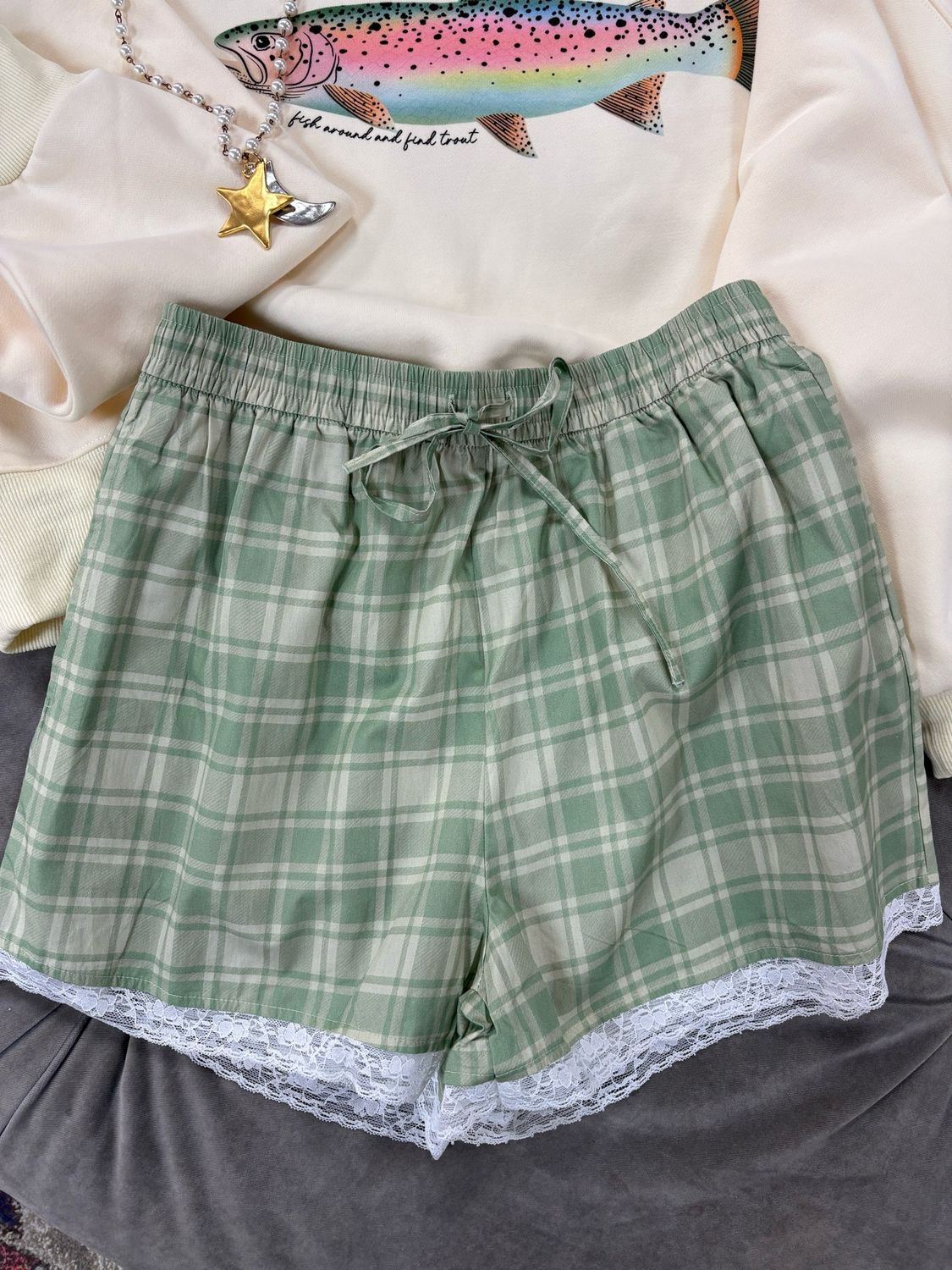 Mint Meadow Shorts