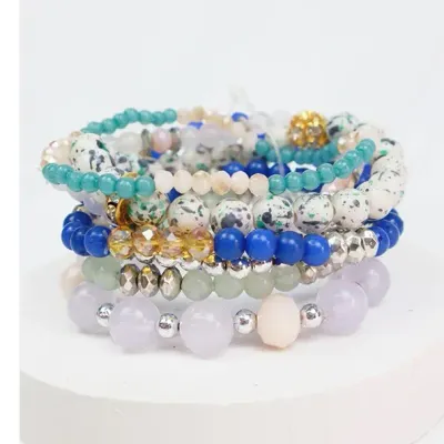 Boho Blue Stacker Bracelet