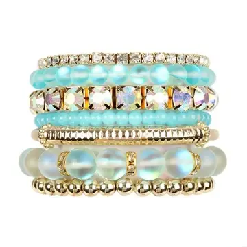 Boho Turquoise Stacker Bracelet