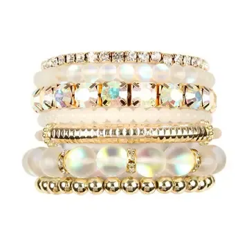 Natural Stunner Stacker Braclet