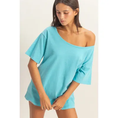 Boat Neck Basic Tee