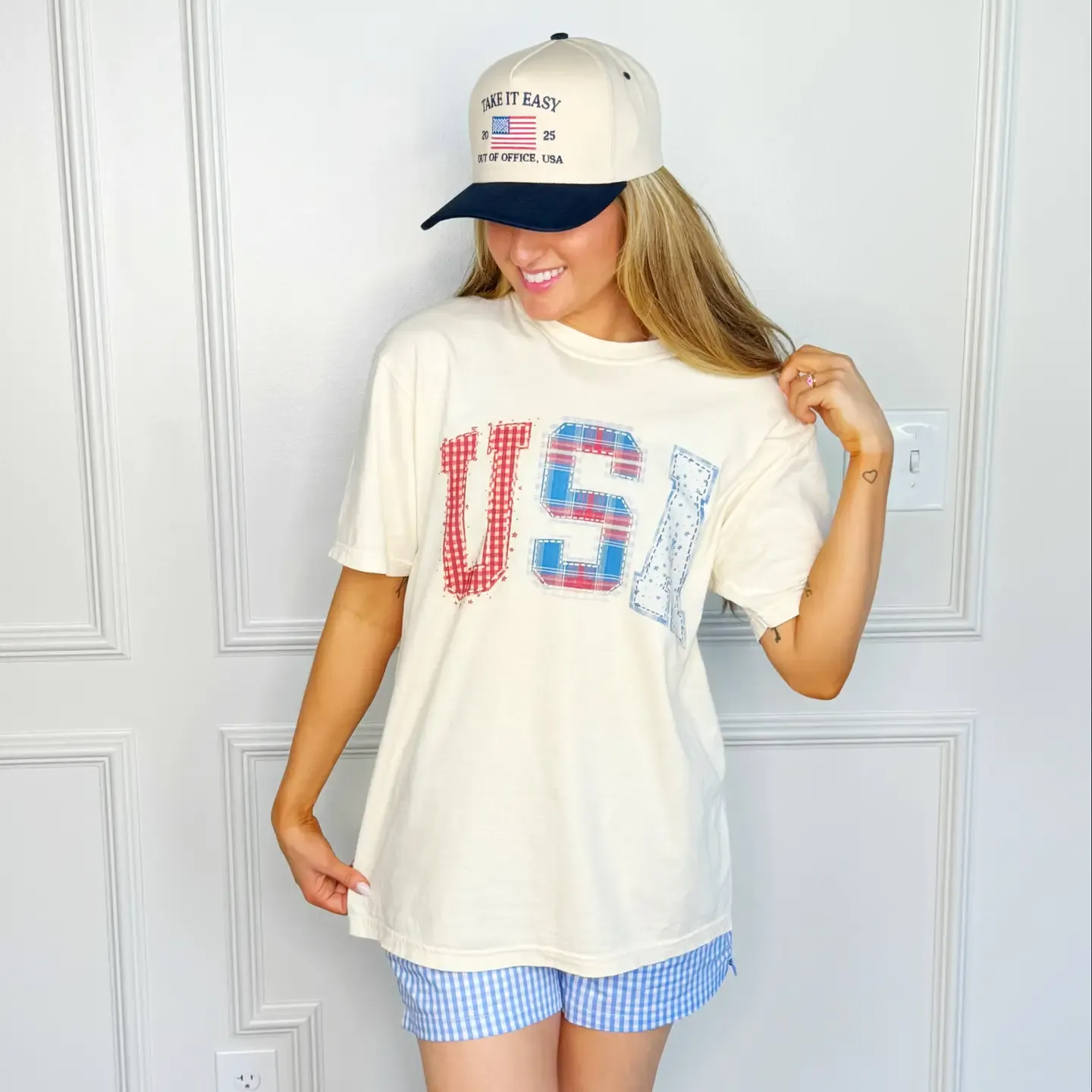Patriot Patchwork Tee