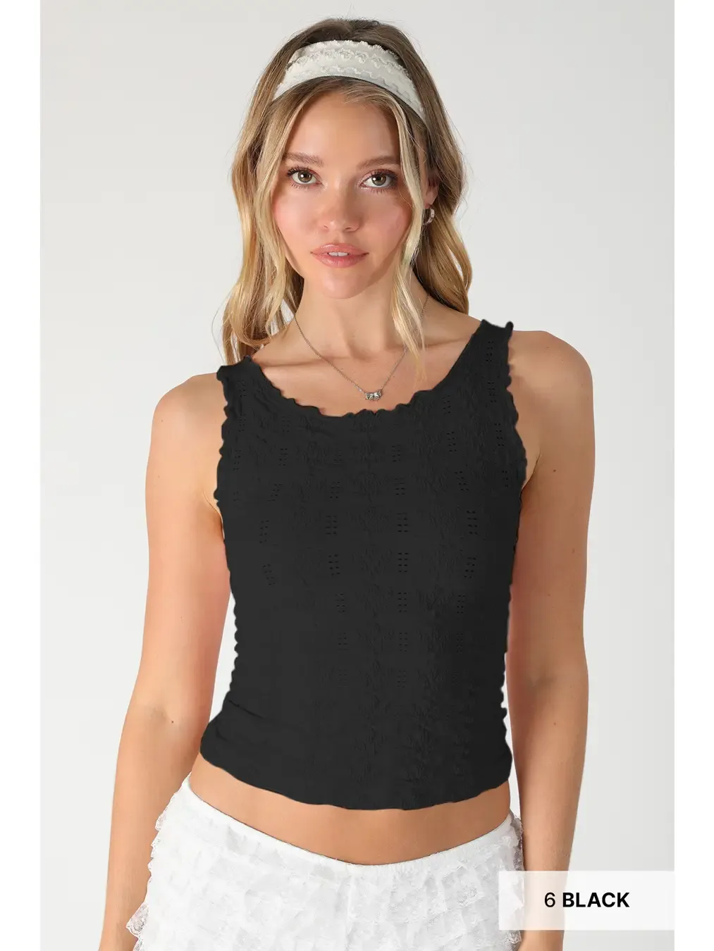 Floral Edge Top