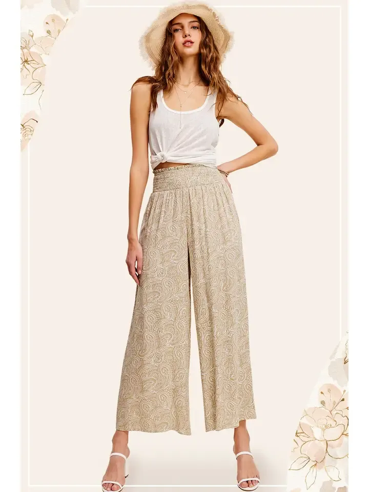 Boho Paisley Pants