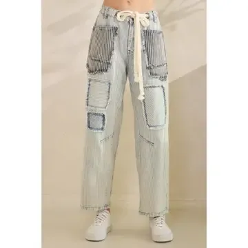 Soft Striped Jean