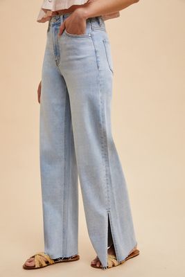 Sadie Side Slit Jean