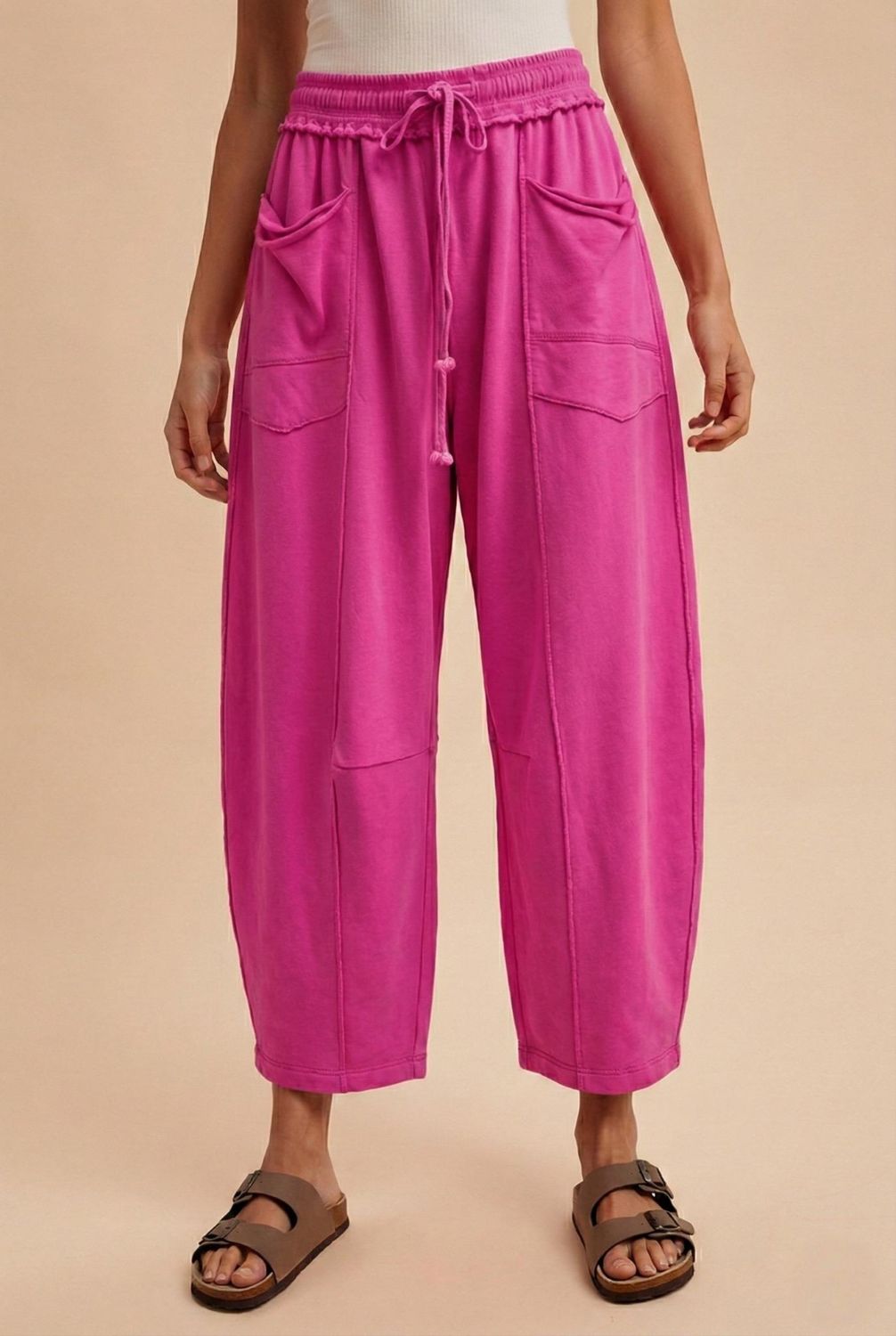 Go-To Barrel Knit Pant