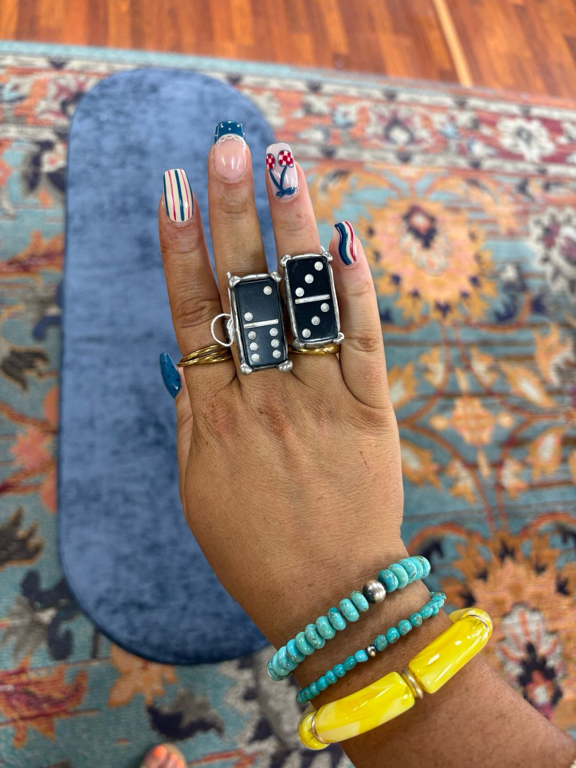 Tiny Domino Ring