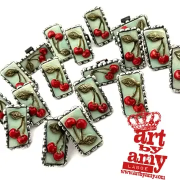 Cherry Bomb Ring - Turquoise