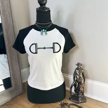 Snaffle Bit Baby Tee