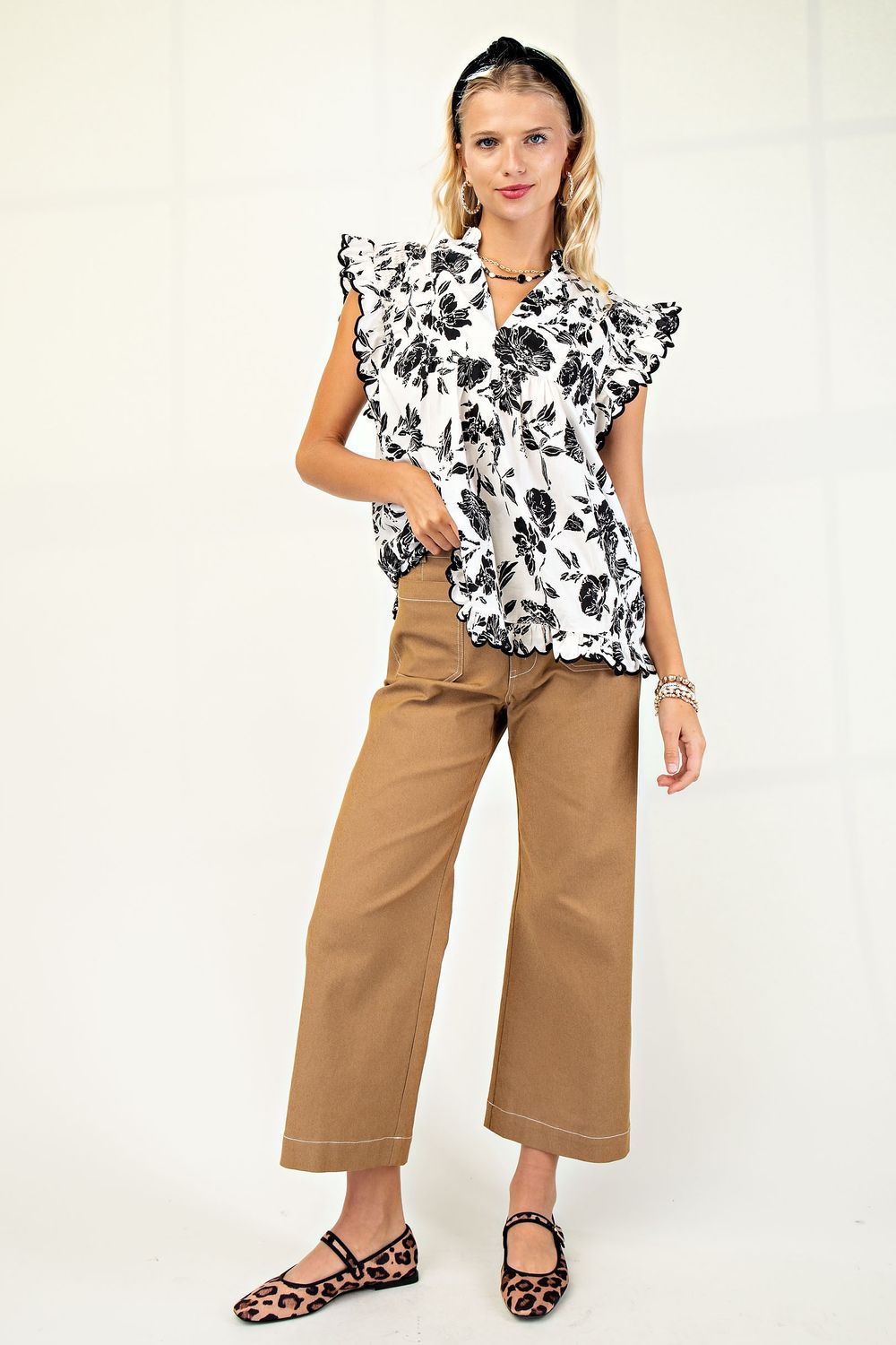 Plus Carmel Pants
