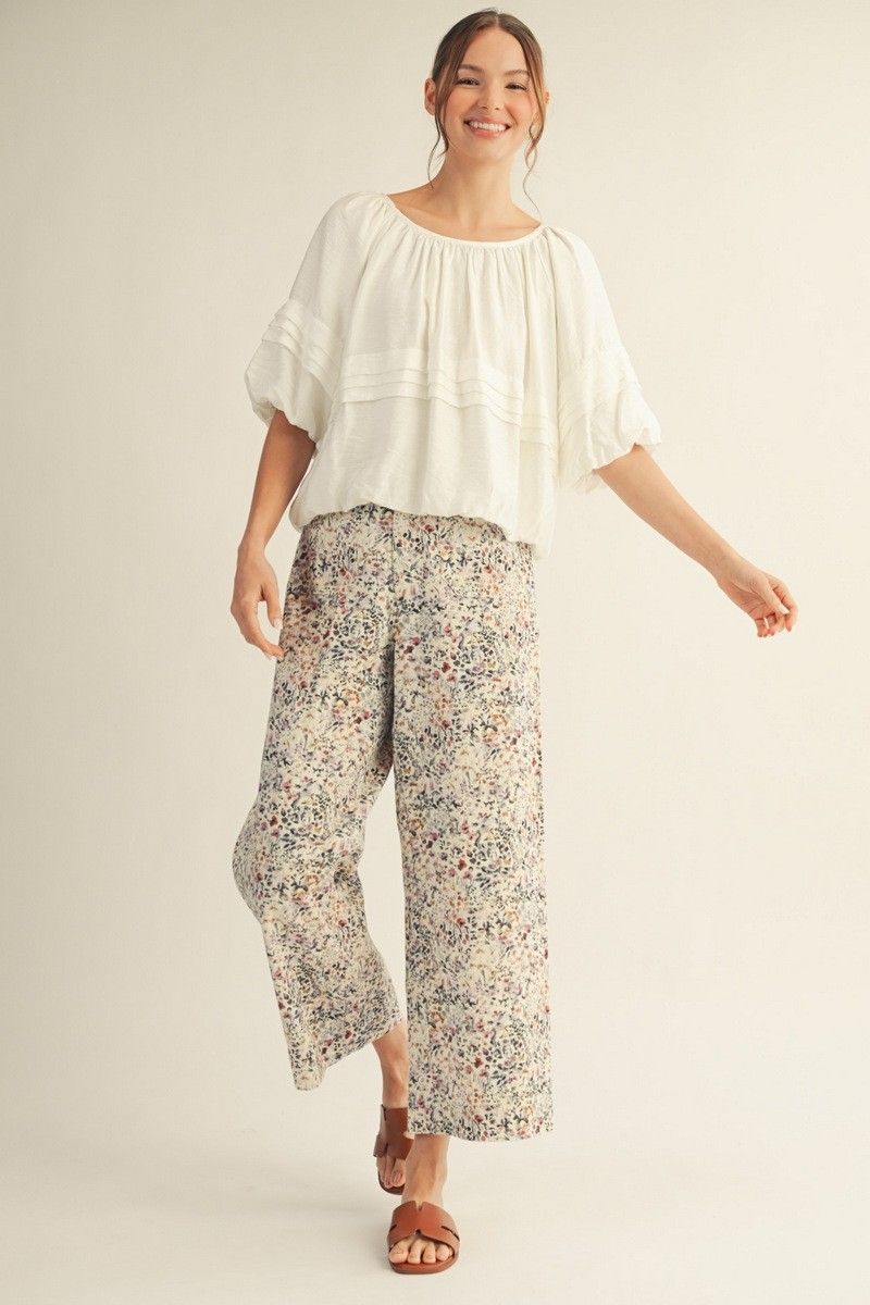 Fall Floral Frenzy Pant