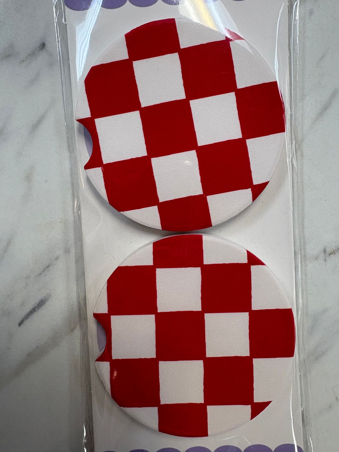 Game Day Car Coasters