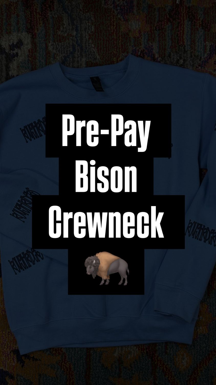 Pre-pay McCook Bison Crewneck