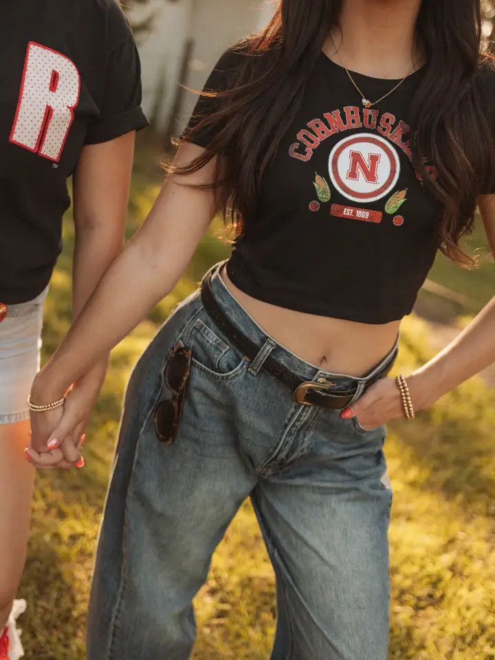 Cornhuskers Est. 1869 Baby Tee
