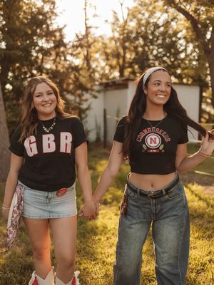 Cornhuskers Est. 1869 Baby Tee