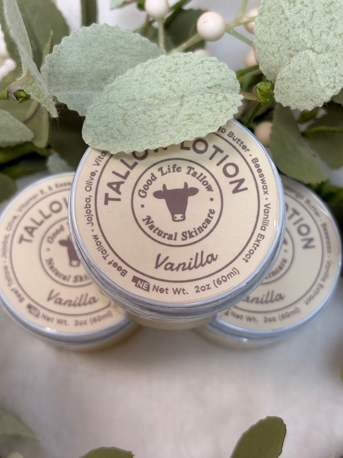 Good Life Tallow Lotion - Vanilla