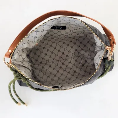 Nikki Nylon Slouchy Shoulder Bag