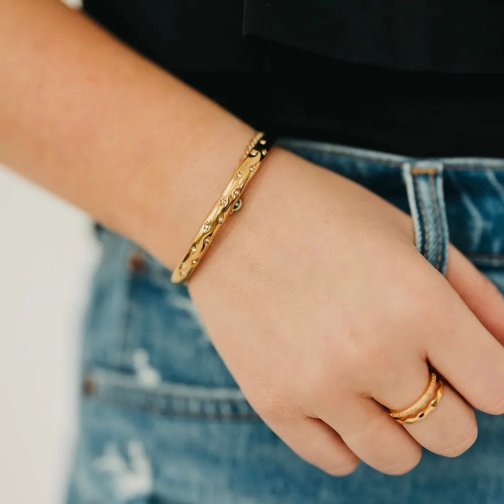 Gold Star Bracelet