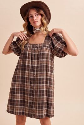 Hailey Flannel Dress