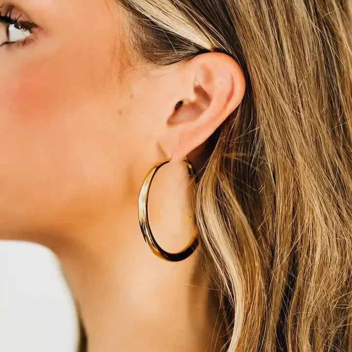 Y2K Classic Hoop Earring-G