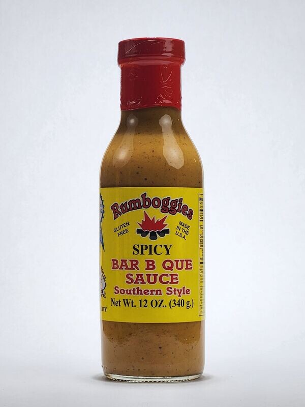 Rumboggies Southern Style, Spicy Bar-B-Que Sauce