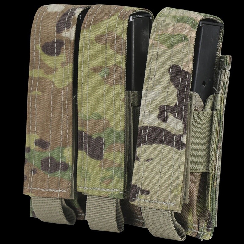 TRIPLE PISTOL MAG POUCH