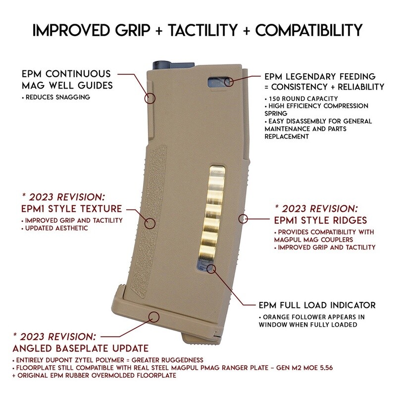 PTS EPM Enhanced Polymer Magazine - AEG (Updated 2023 Version)