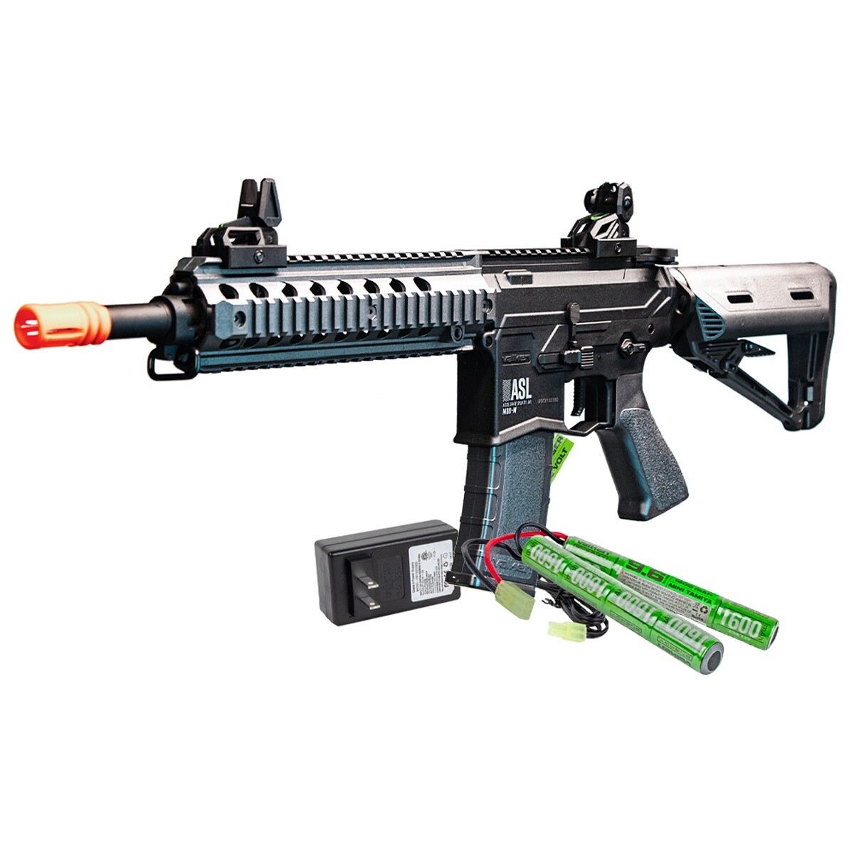 Valken ASL MOD-M AEG w/ Battery &amp; Charger Kit