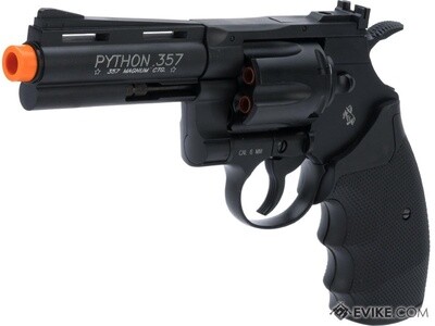 Colt Python Full Metal .357 Magnum High Power Airsoft CO2 Revolver by Cybergun (Length: 4" / High Power)