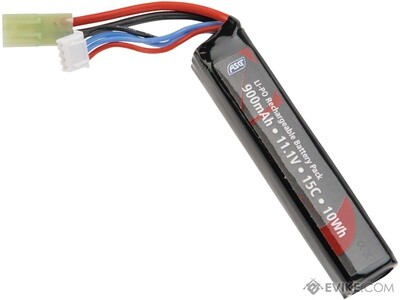 ASG 11.1V High Performance Stick Type 900mAh LiPo Battery