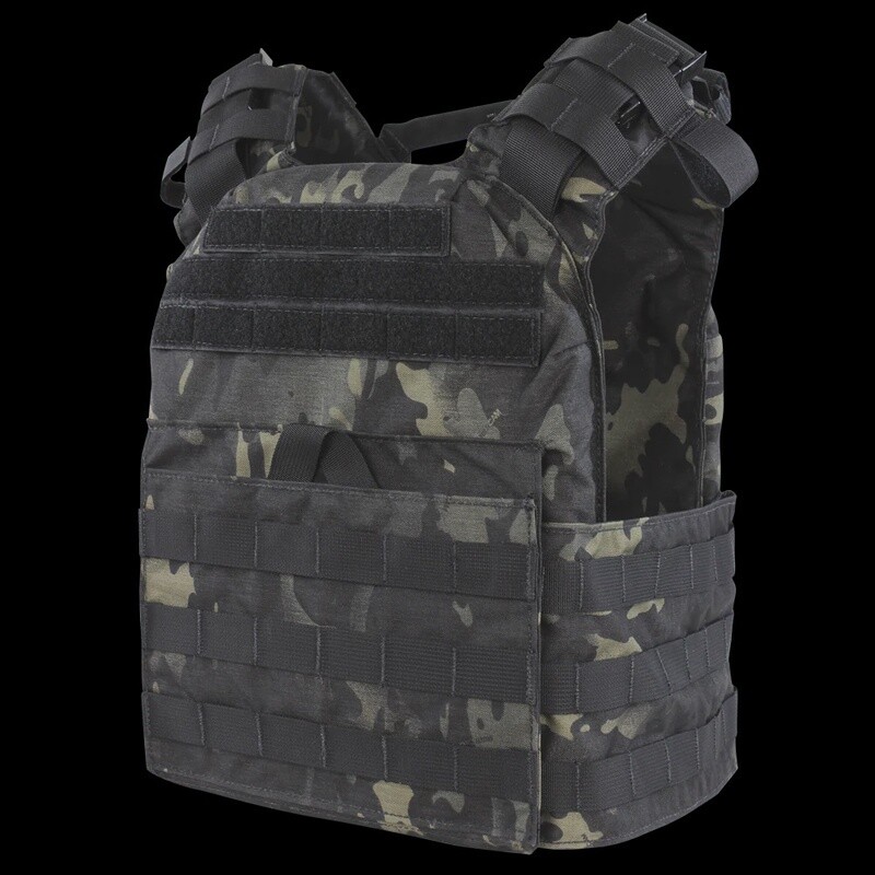 Condor Cyclone Plate Carrier - Multi-Cam Black