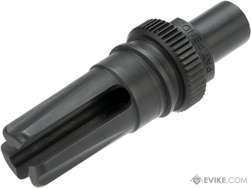 PTS AAC Blackout 51T 12mm CW Flash Hider for Umarex / KWA MP7 GBB SMG