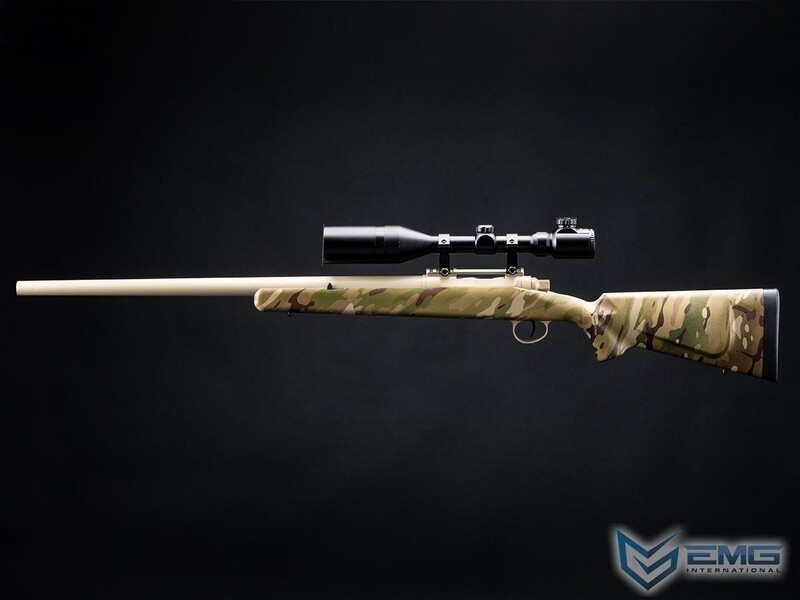 EMG Barrett Fieldcraft Airsoft Precision Bolt-Action Sniper Rifle with Featherweight Zero Trigger
