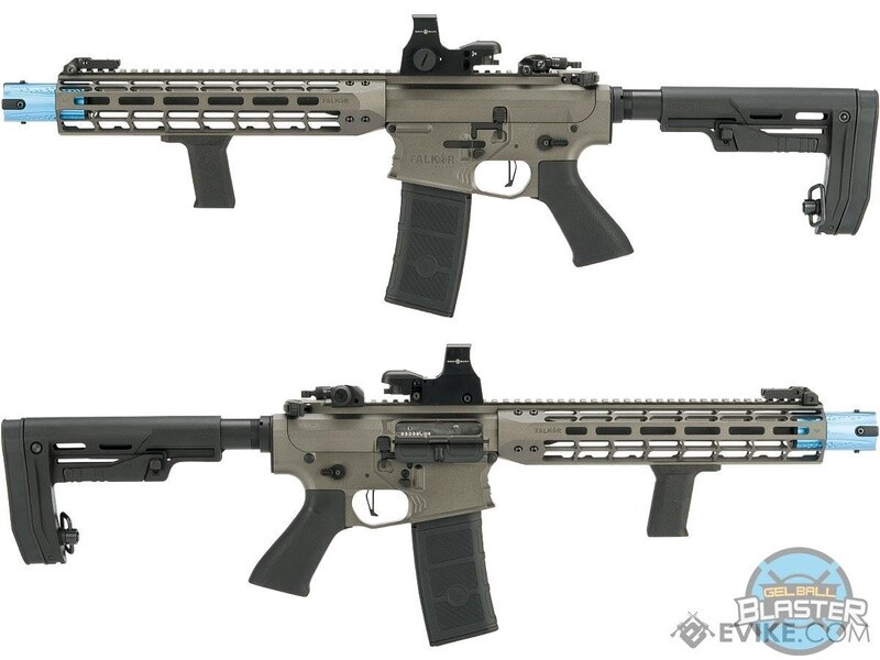 Gel Ball Blaster Semi Automatic 7.5mm Water Gel Ball Rifle (Model: Falkor Defense Blitz / Grey)