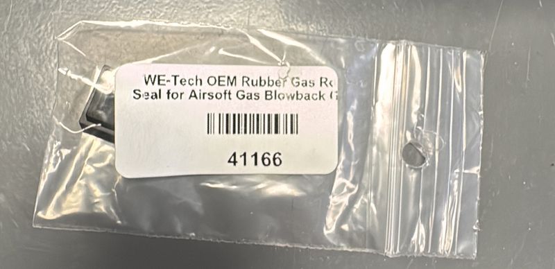 We Tech OEM Rubber Gas Seal For Gas Blowback