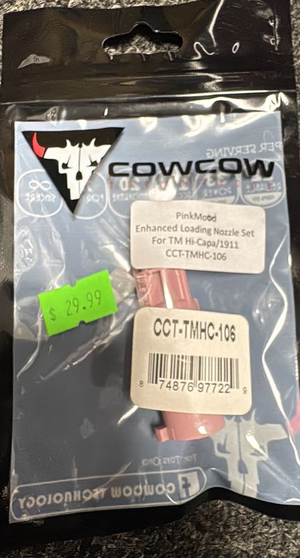 COWCOW PinkMood Nozzle For TM Hi-Capa