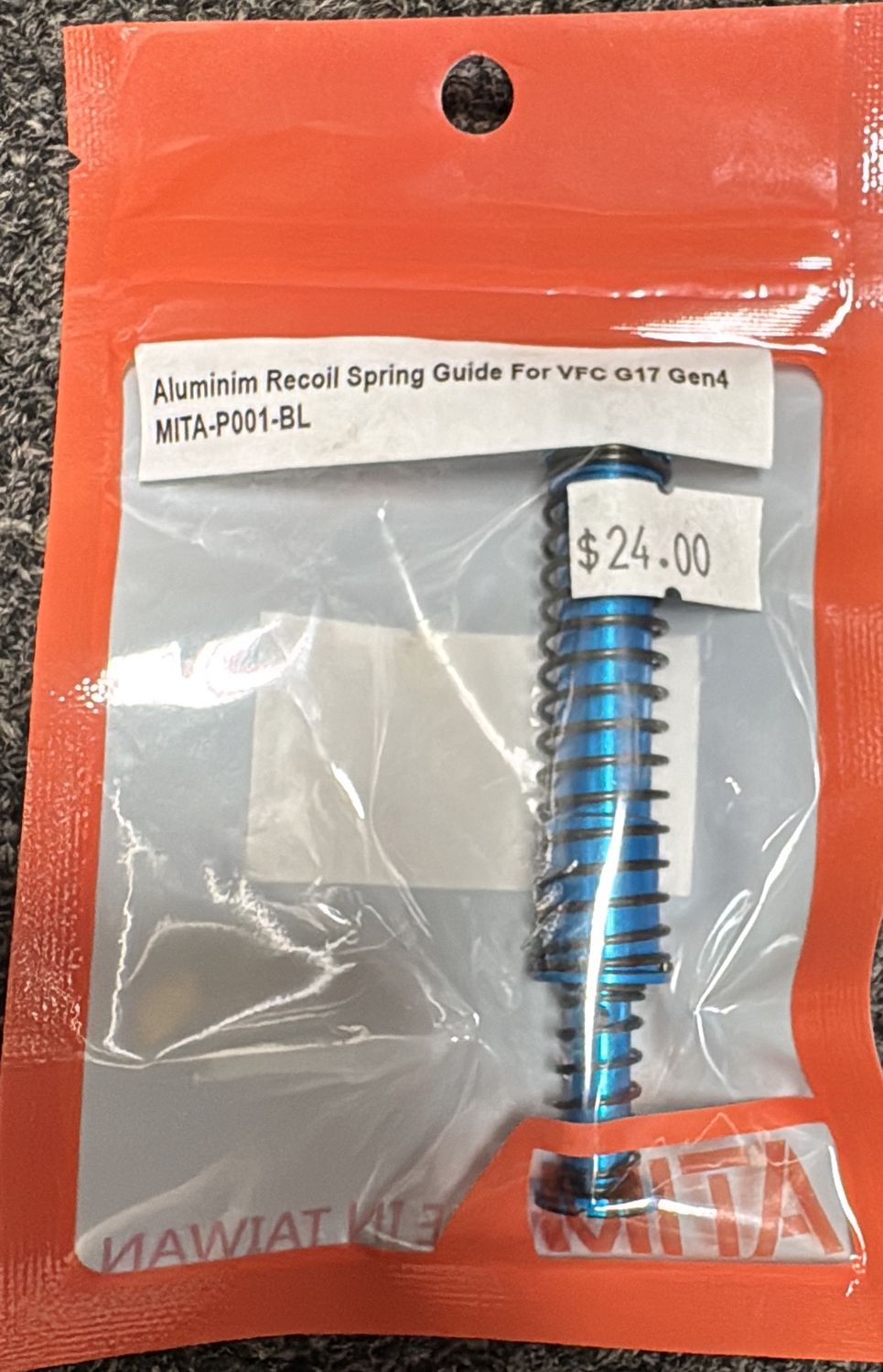 Aluminum Recoil Spring Guide For VFC G17 Gen4