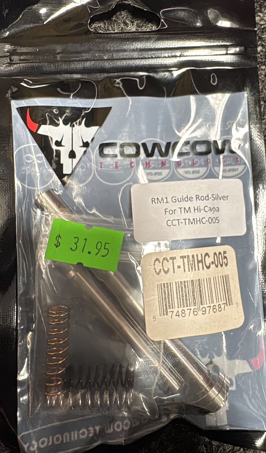 CowCow RM1 Guide Rod Silver For TM-Capa