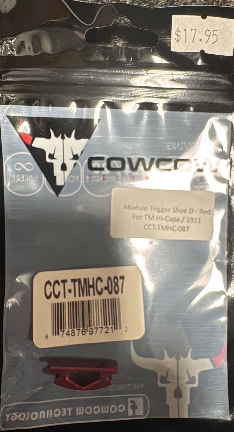 COWCOW Module Trigger Style D For TM Hi Capa/1911