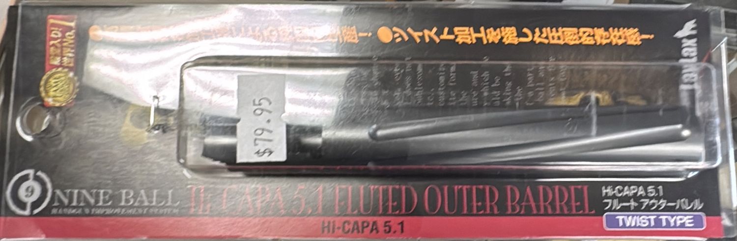Nine Ball Hi Capa 5.1 Fluted Outer Barrel