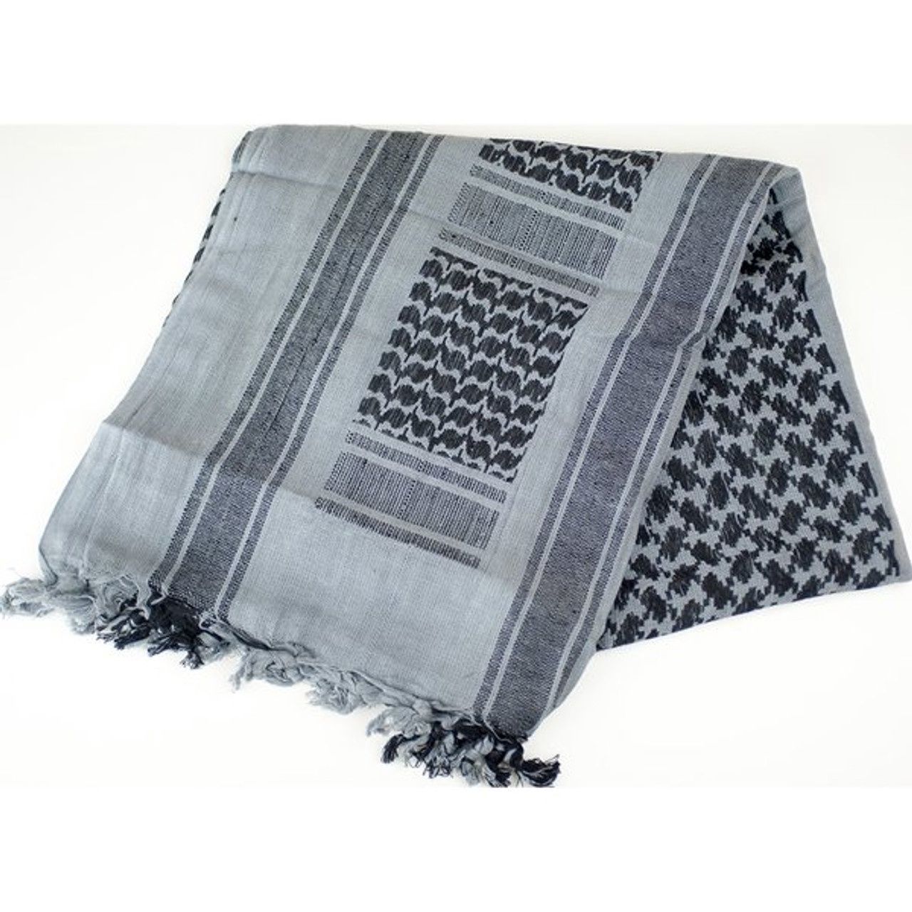 Valken Shemagh Face Wrap, Colour: Grey black