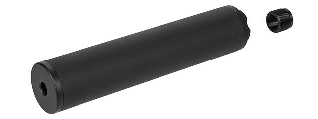 AC-548B OCTANE-I F38X190.5MM MOCK SILENCER (BK)