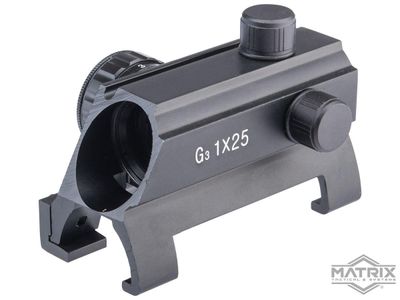 Matrix Red &amp; Green Dot Optic for HK MP5 G3 Series Rifles w/ Integrated Claw Mount