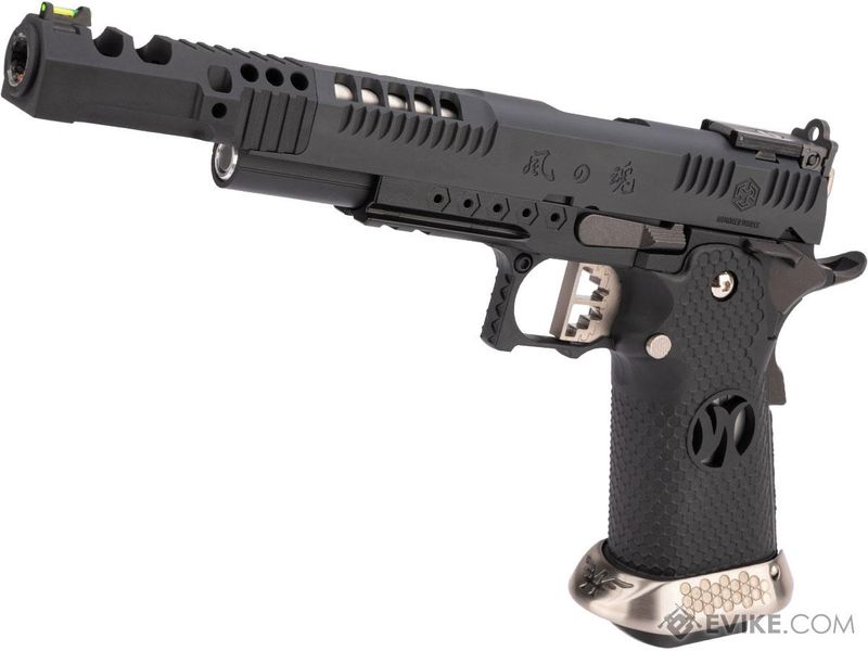 AW Custom Japanese Spec HX24 &quot;Wind Velocity&quot; IPSC Gas Blowback Airsoft Pistol (Color: Black)