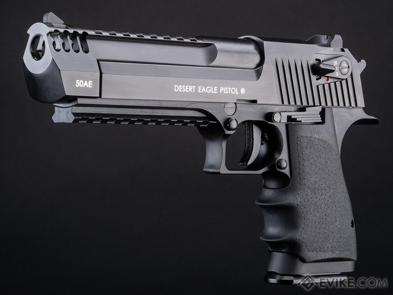 Cybergun Magnum Research Licensed Desert Eagle L6 Semi Auto CO2 Gas Blowback Airsoft Pistol by KWC
