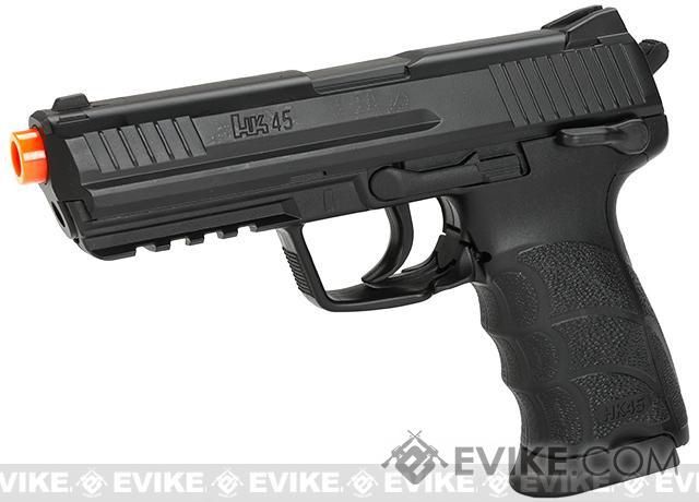 Umarex H&amp;K Licensed HK45 Full Size CO2 Gas Non-Blowback Airsoft Pistol - Black