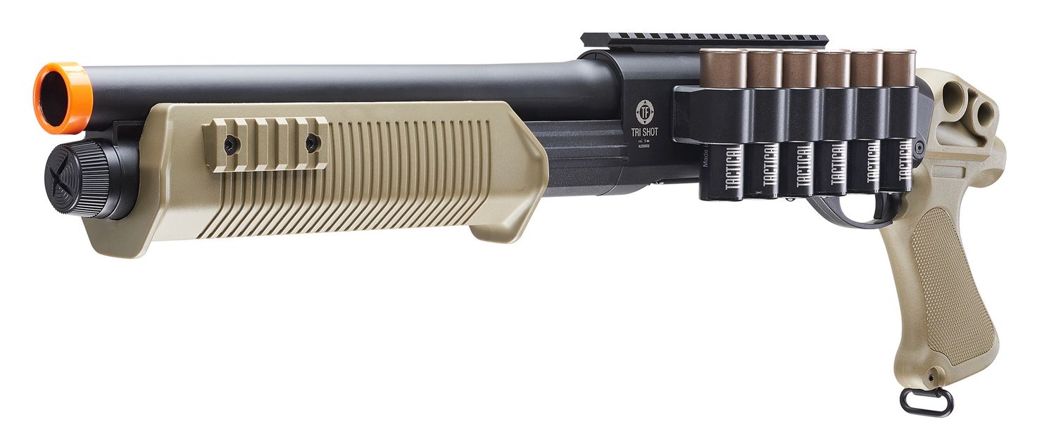 Tactical Force Tri-Shot Spring Powered Pump Shotgun by UMAREX