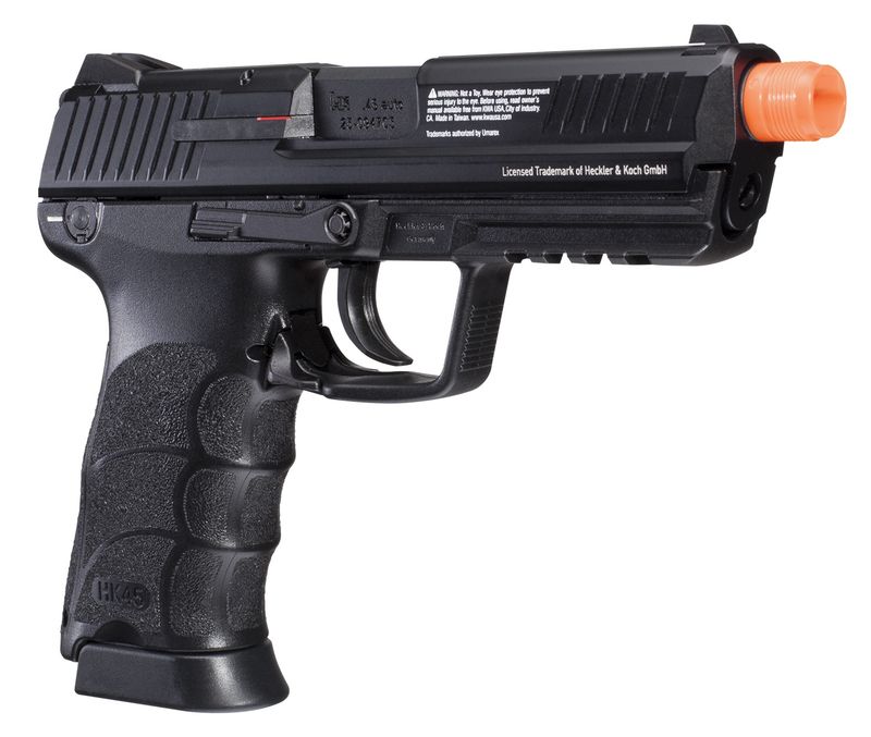 Heckler &amp; Koch Full Metal HK45 Airsoft GBB Pistol by KWA