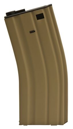 Elite Force M4 / M16 300rd Hi-Cap Steel Magazine for Airsoft AEG Rifles, Color: Tan